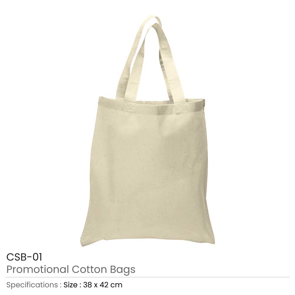 Promotional Cotton Bags 145 GSM 3