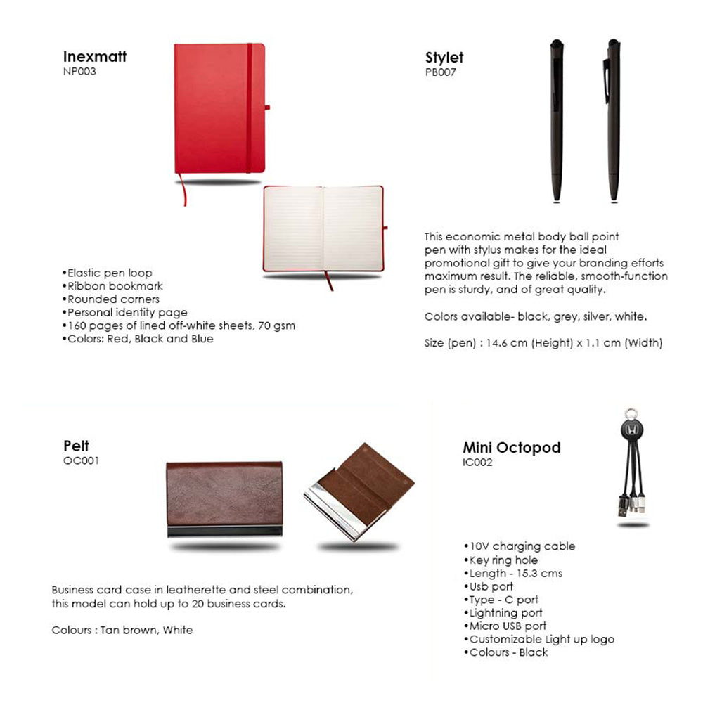 Inexmatt Ruby Cross set 2