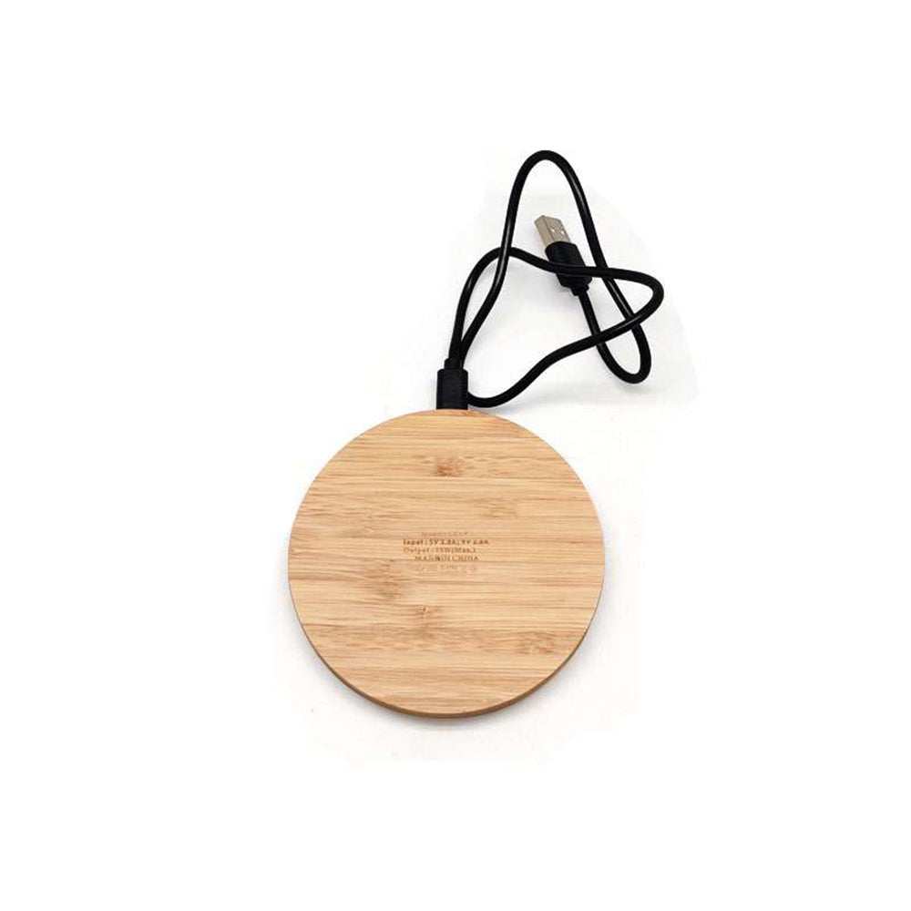 Minimalist Wooden Wireless Charger 3