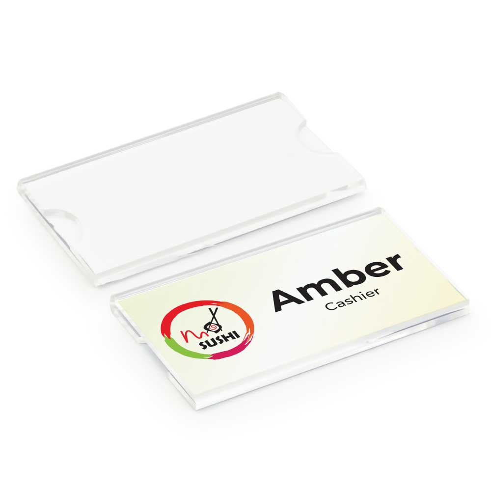 Reusable Acrylic Name Badges 2
