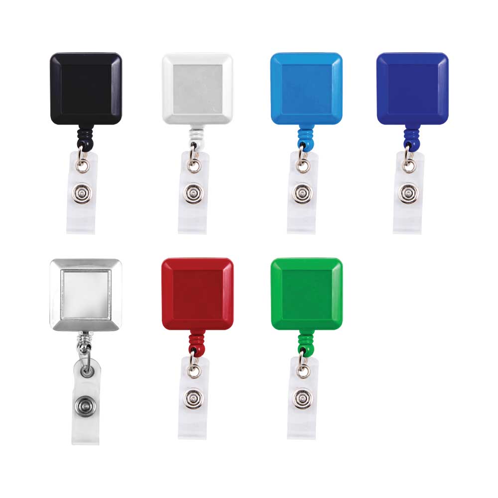 Square Badge Reels 1