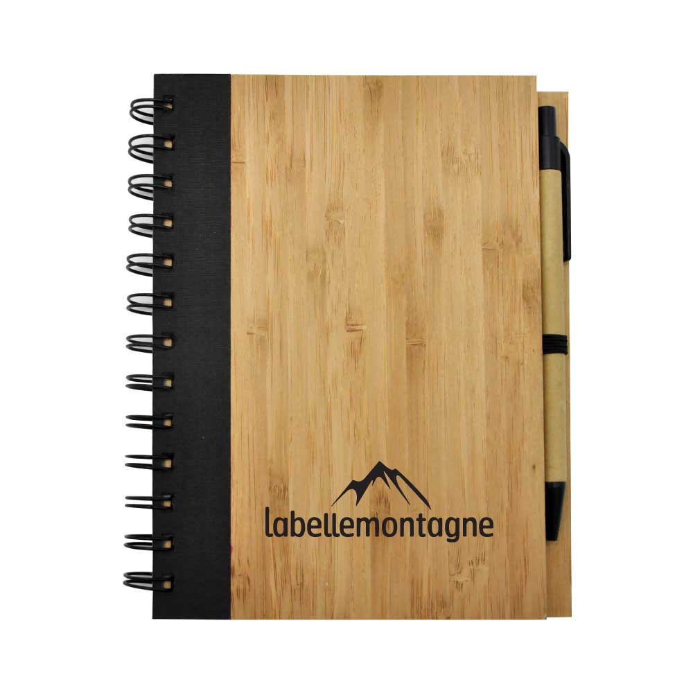Bamboo Notebook with Pen 2