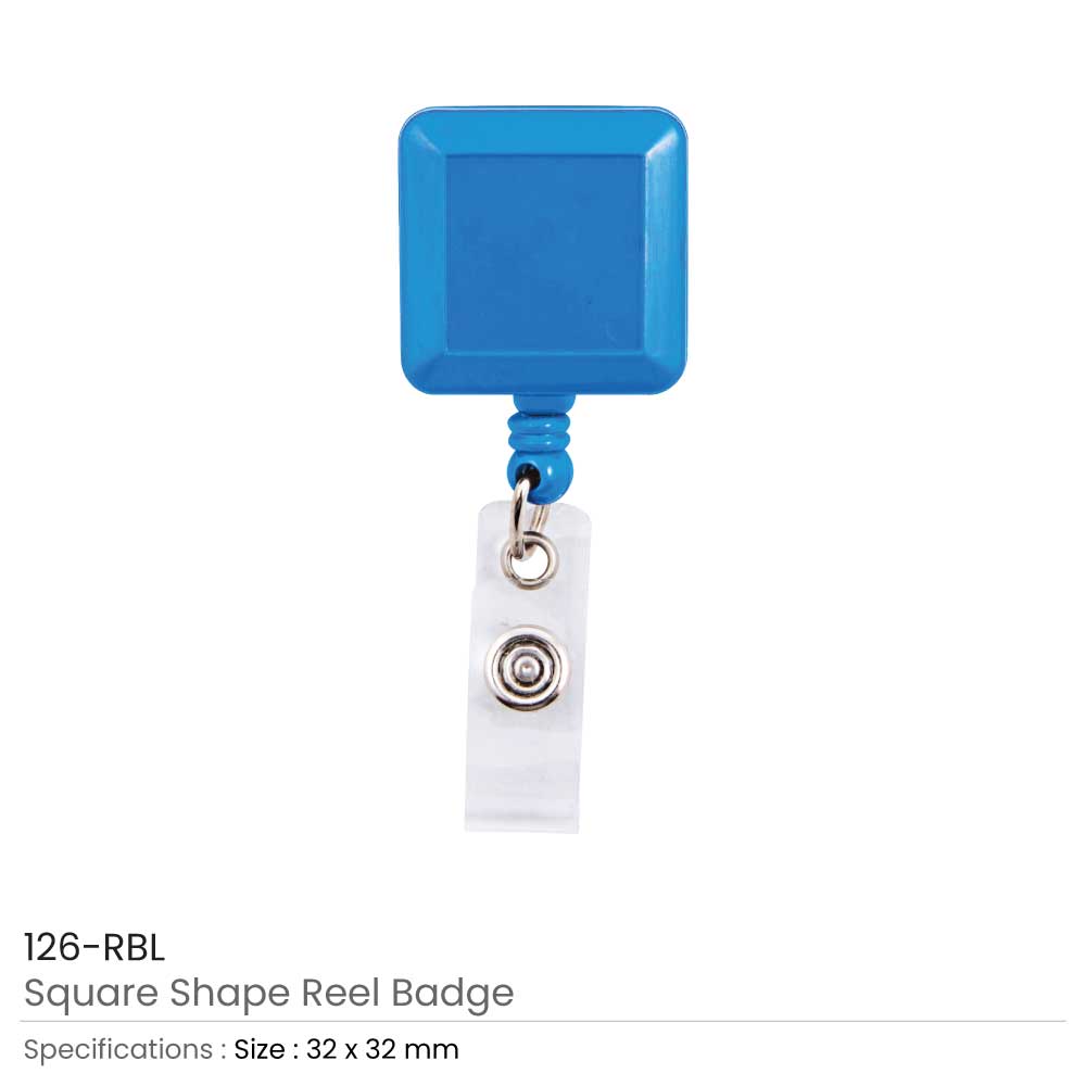 Square Badge Reels 7