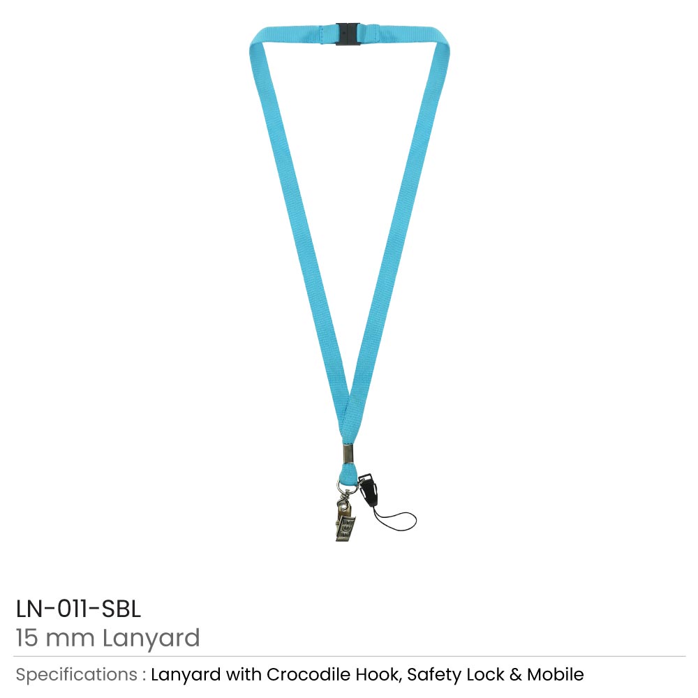 Promotional Lanyards with Clip and Mobile Holders 11