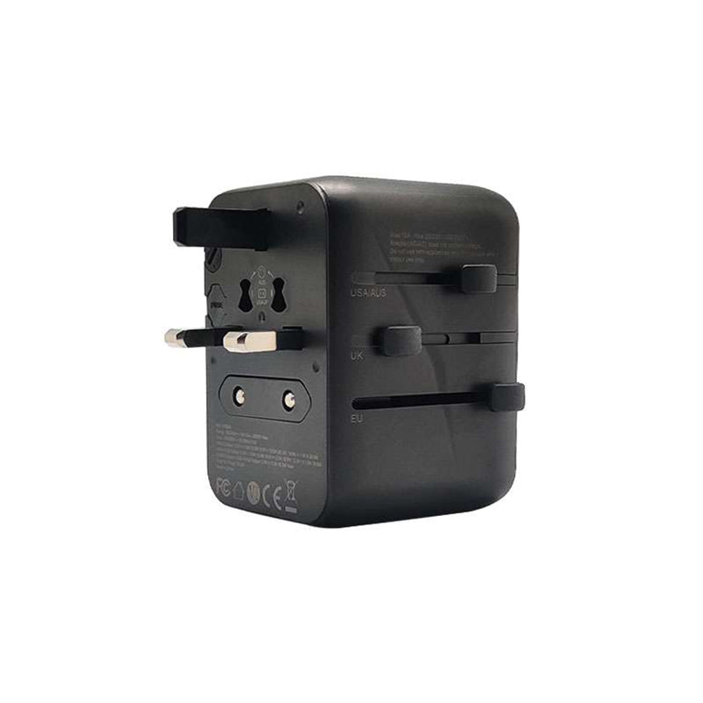 World Travel Adapter with 20W PD 2