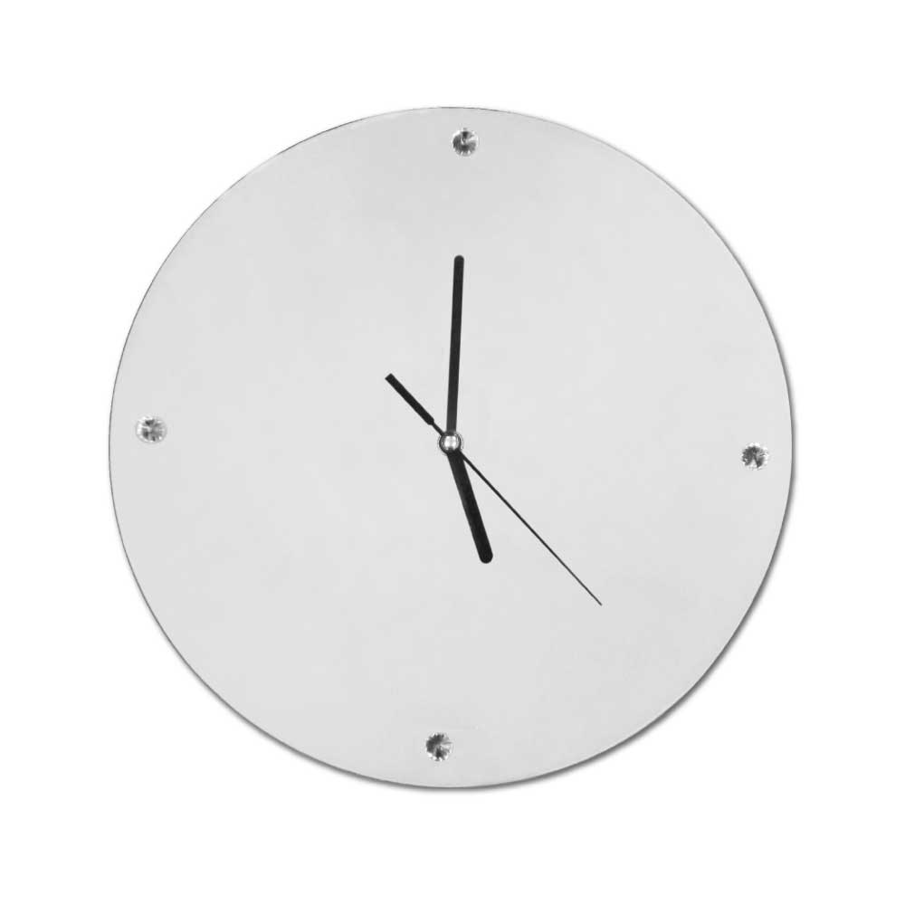 Glass Wall Clock