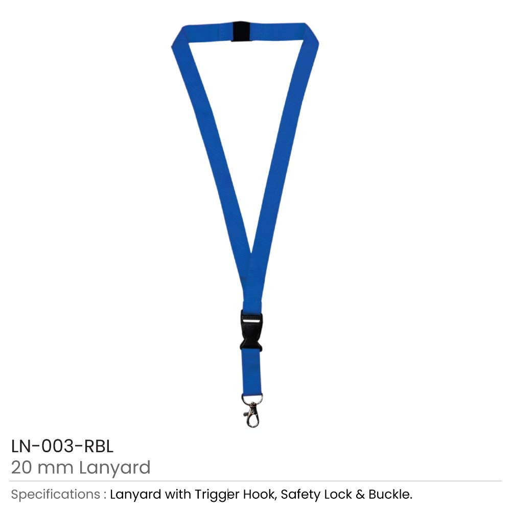 Lanyards with Hook, Safety Lock, and Buckle 8