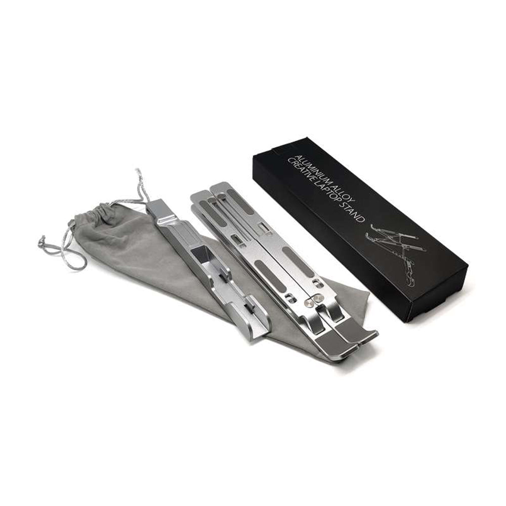 Laptop stand with mobile holder 2