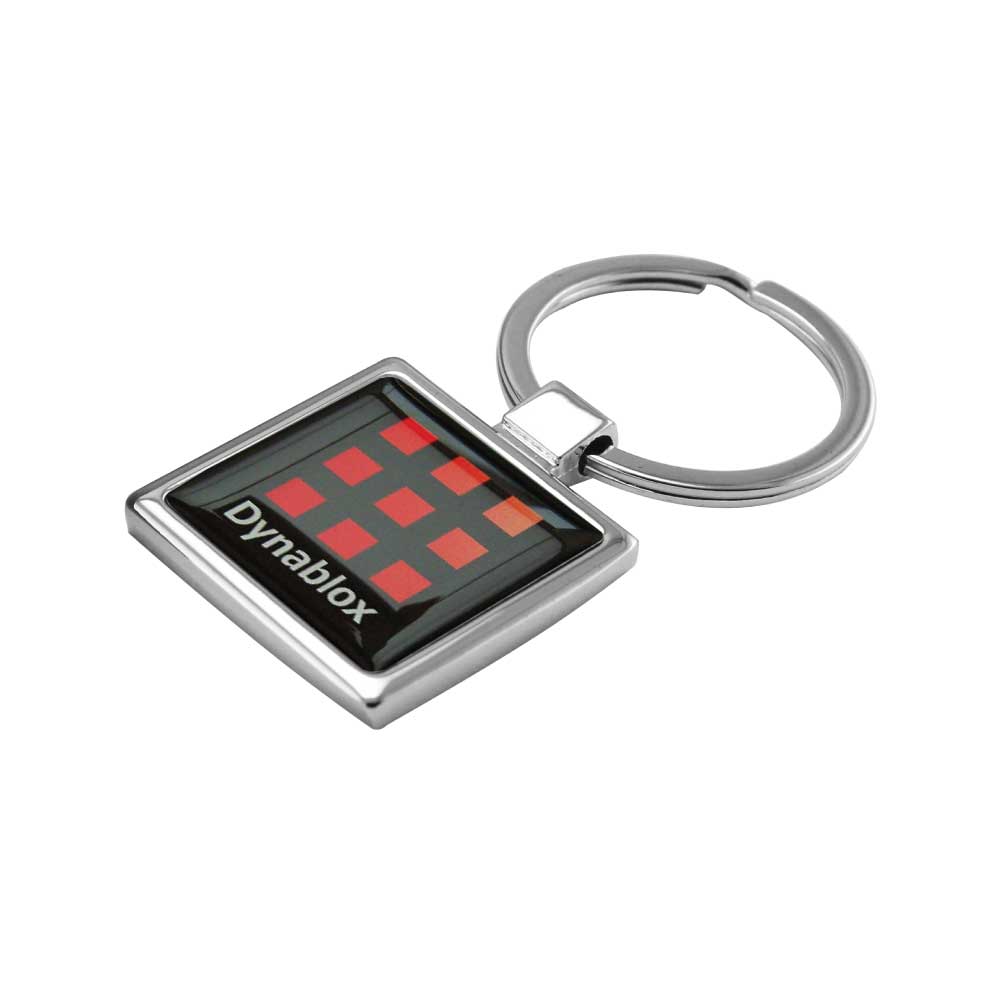 Square Metal Keychains 2