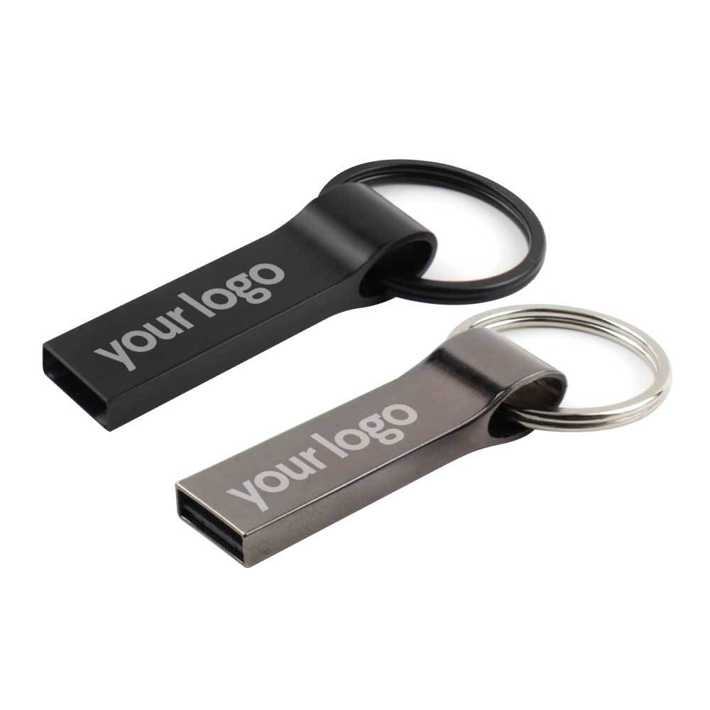 Metal USB Flash with Key Ring 1