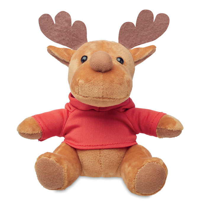 Plush reindeer with hoodie 1