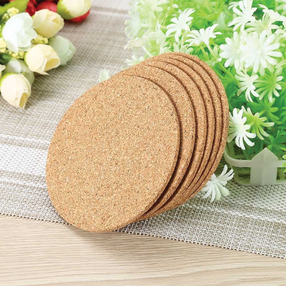 Cork Tea Coasters 4