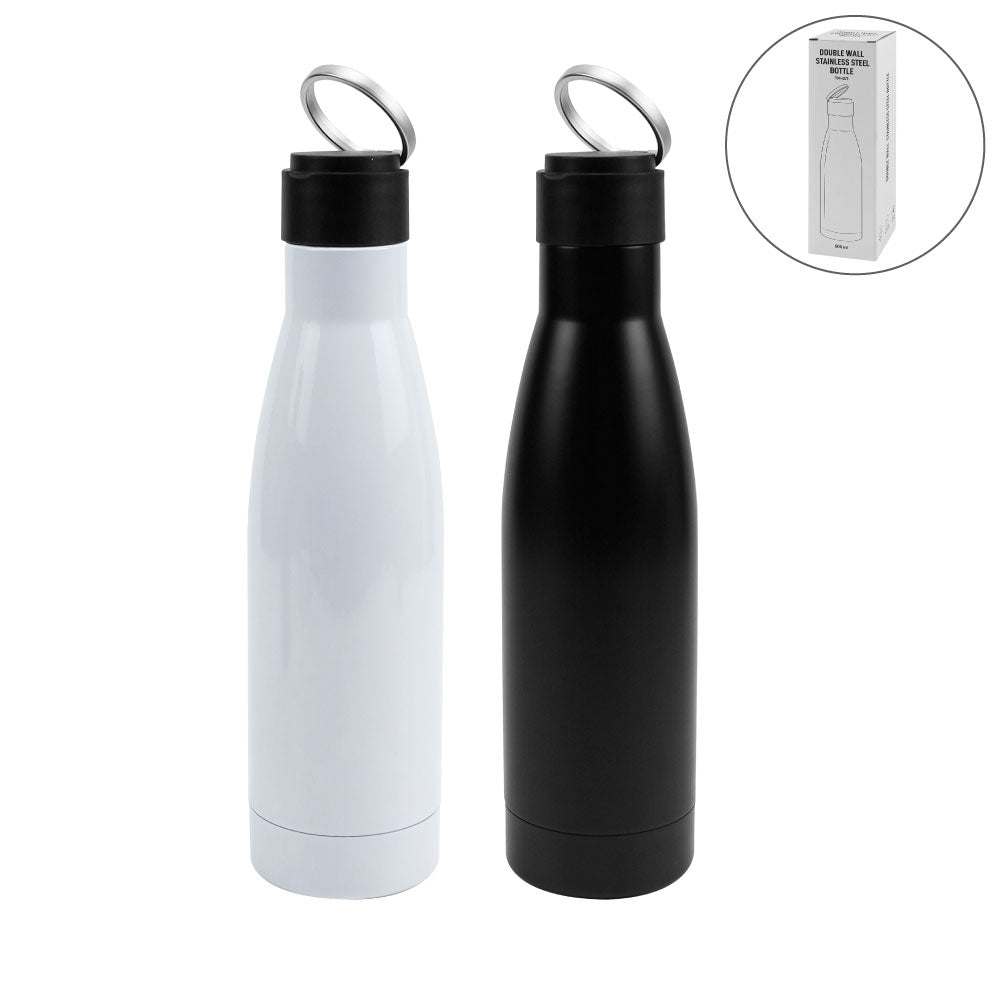Double Wall Stainless Steel Bottle with Foldable Handle