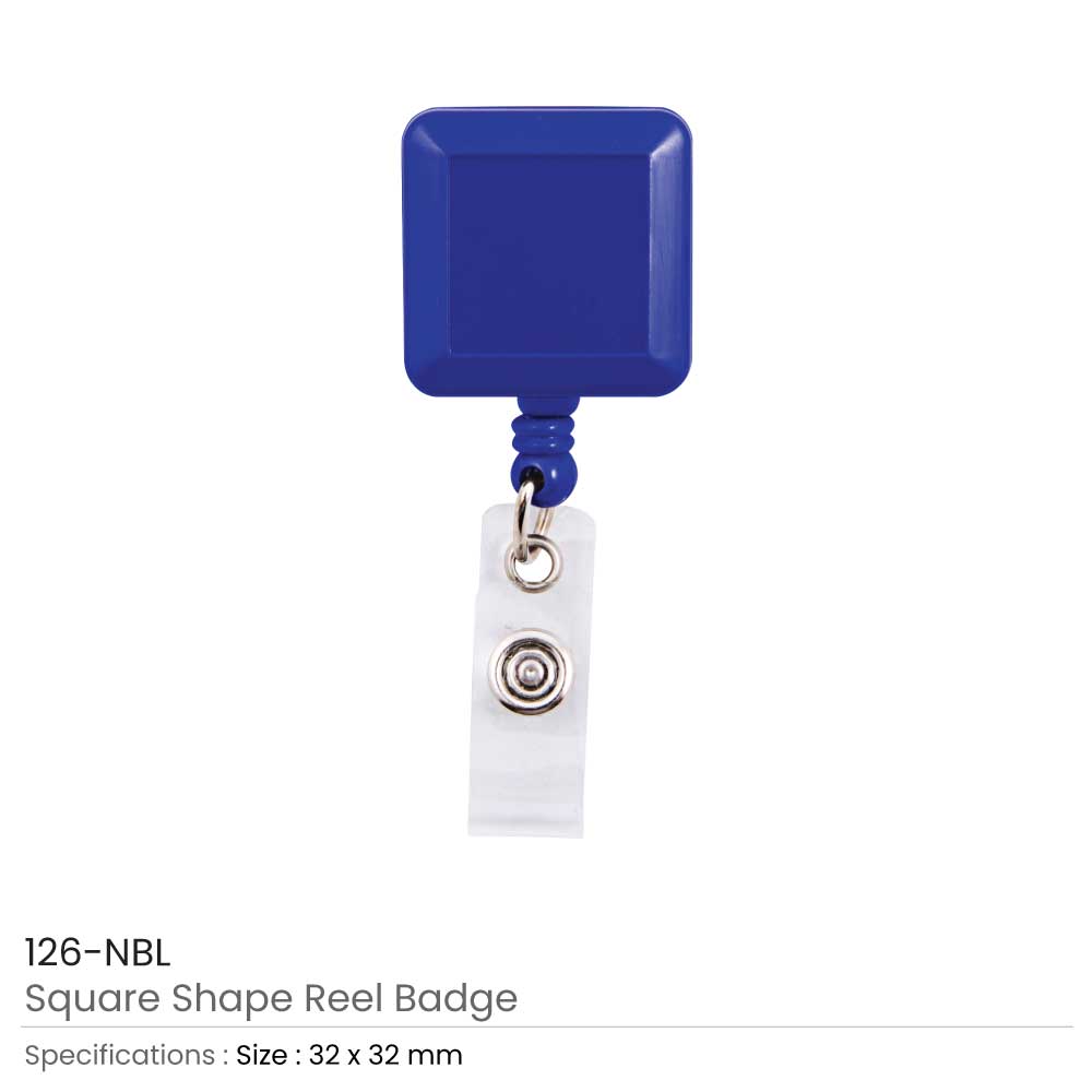 Square Badge Reels 8
