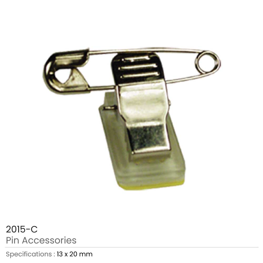 Badge Clip with Pin 2