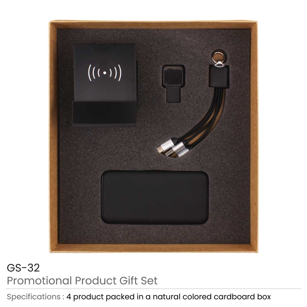 Gift Sets in a Black Cardboard Gift Box 3