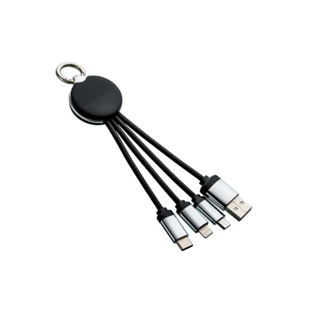 3-in-1 Charging Cable with Light-up Logo 1