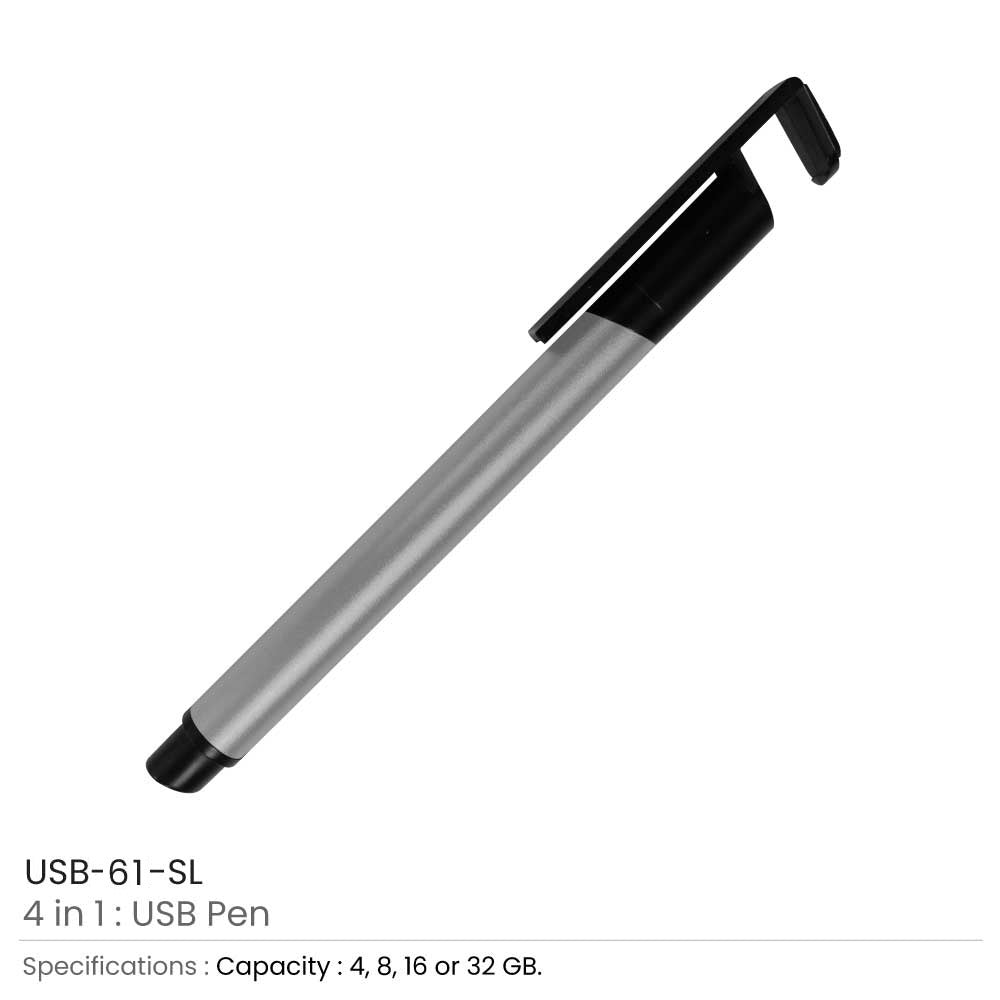 4 in 1 Multi-Functional Pen USB 6