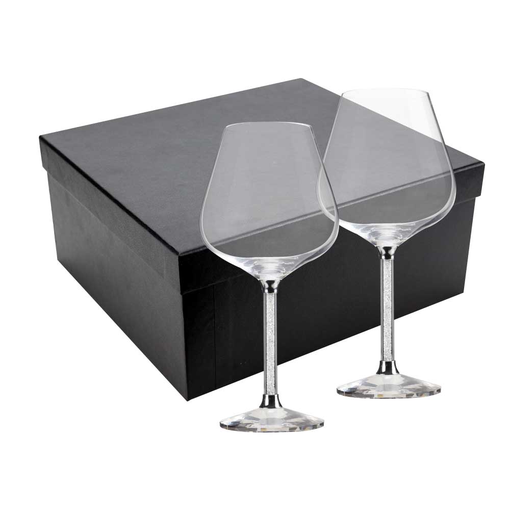 Wine Glass Gift Sets, 2 Pcs, 22 cm tall, with Gift Box 1