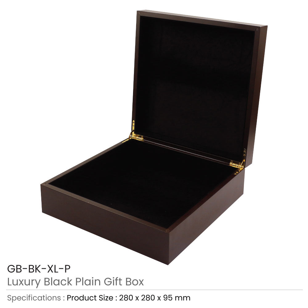 Luxury Wooden Finish PVC Gift Box Size XL 4