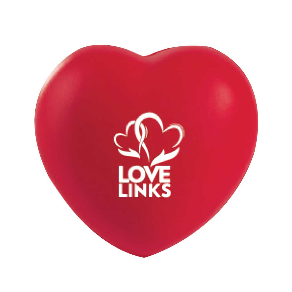 Promotional Heart Shaped Anti-Stress Ball 2