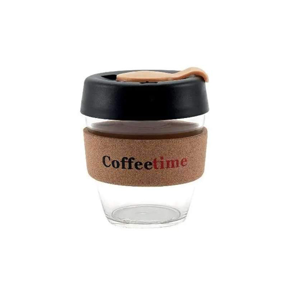 Keptcup Glass Mug with Cork Band 2