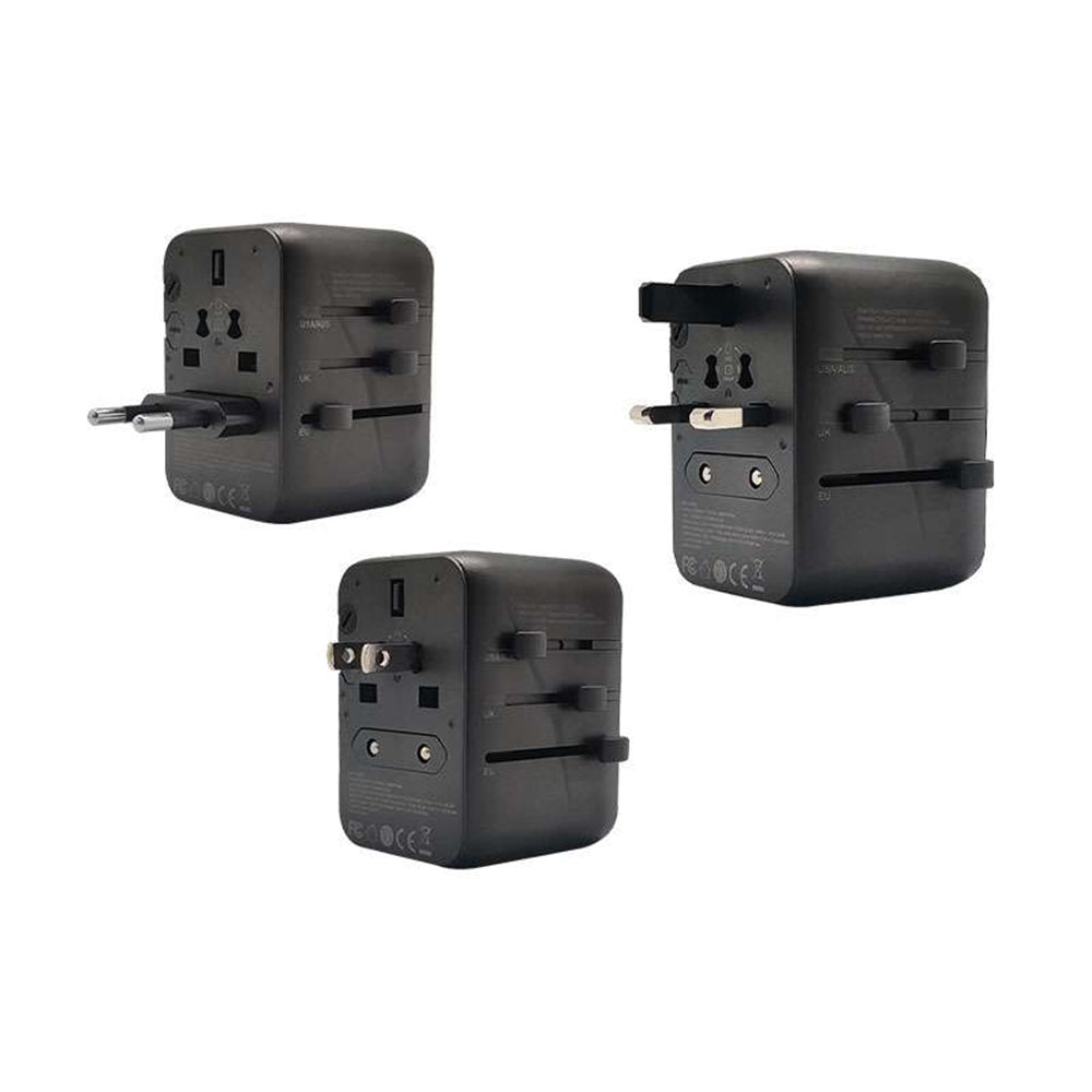 World Travel Adapter with 20W PD 5