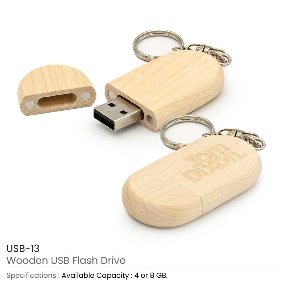Wooden USB Flash Drives 3