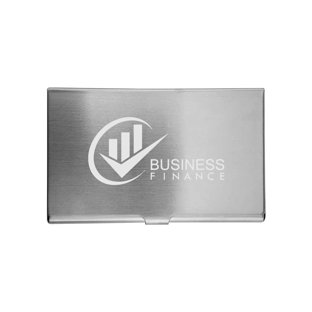 Steel Business Card Holder 2