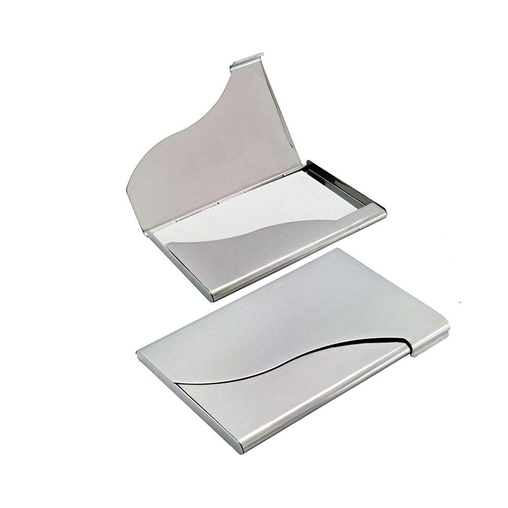 Business card case in metal 1