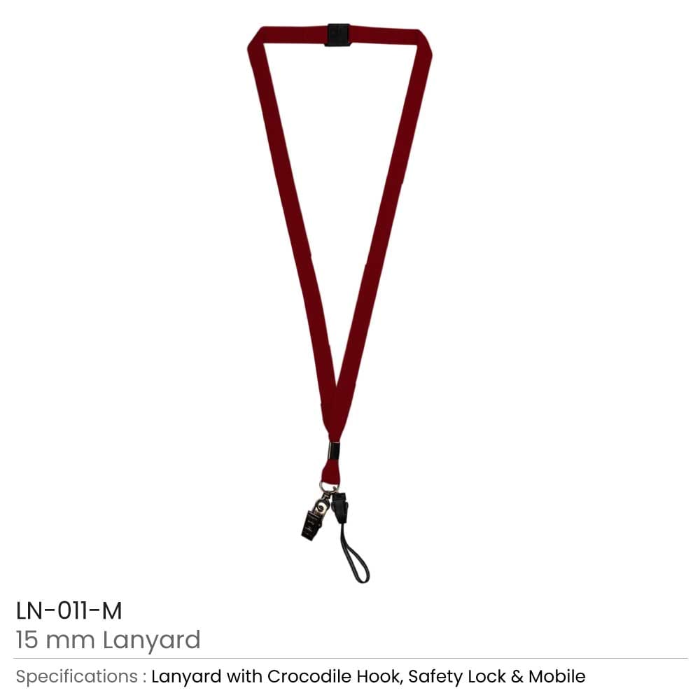 Promotional Lanyards with Clip and Mobile Holders 9