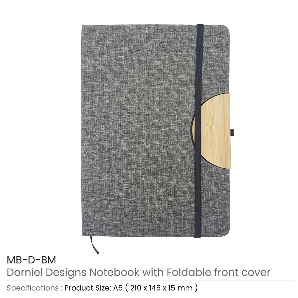 Notebook with Foldable Cover 3