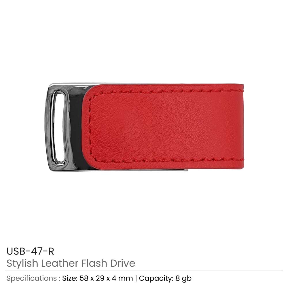 Stylish Leather USB Flash Drives 4