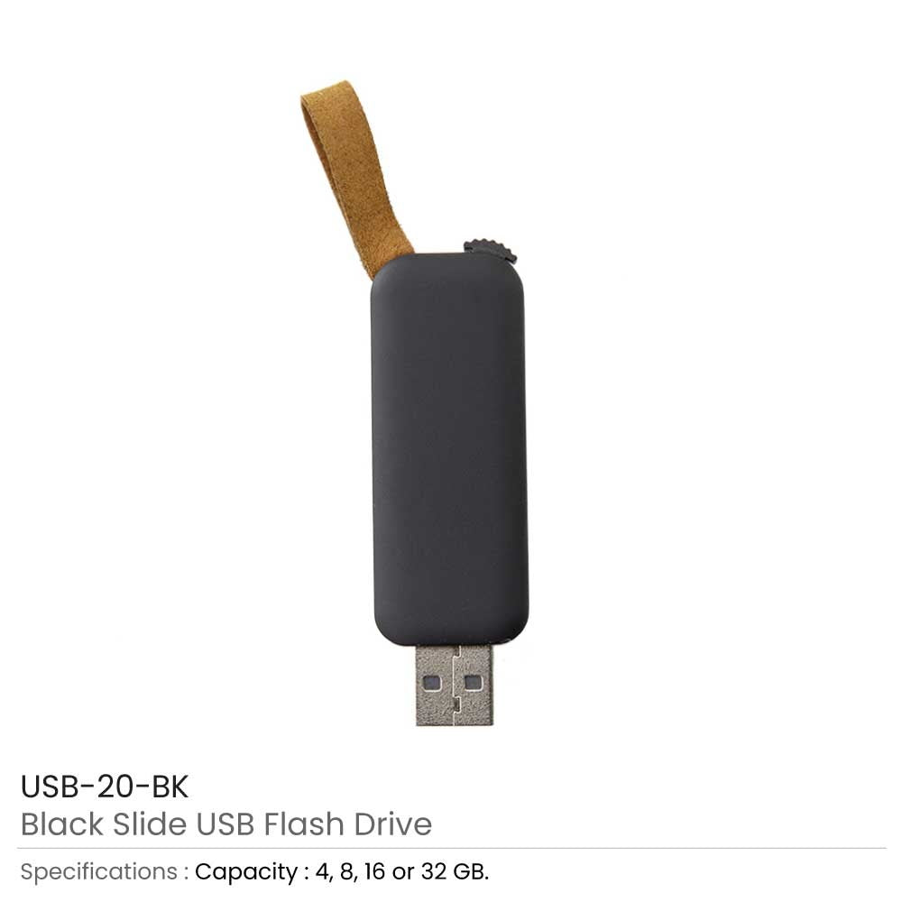 Slide Button USB Flash 2