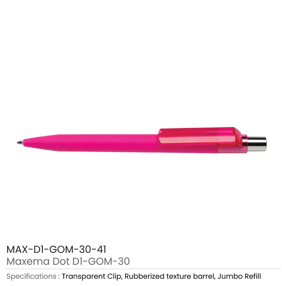 Dot Pens with Transparent Clip 15