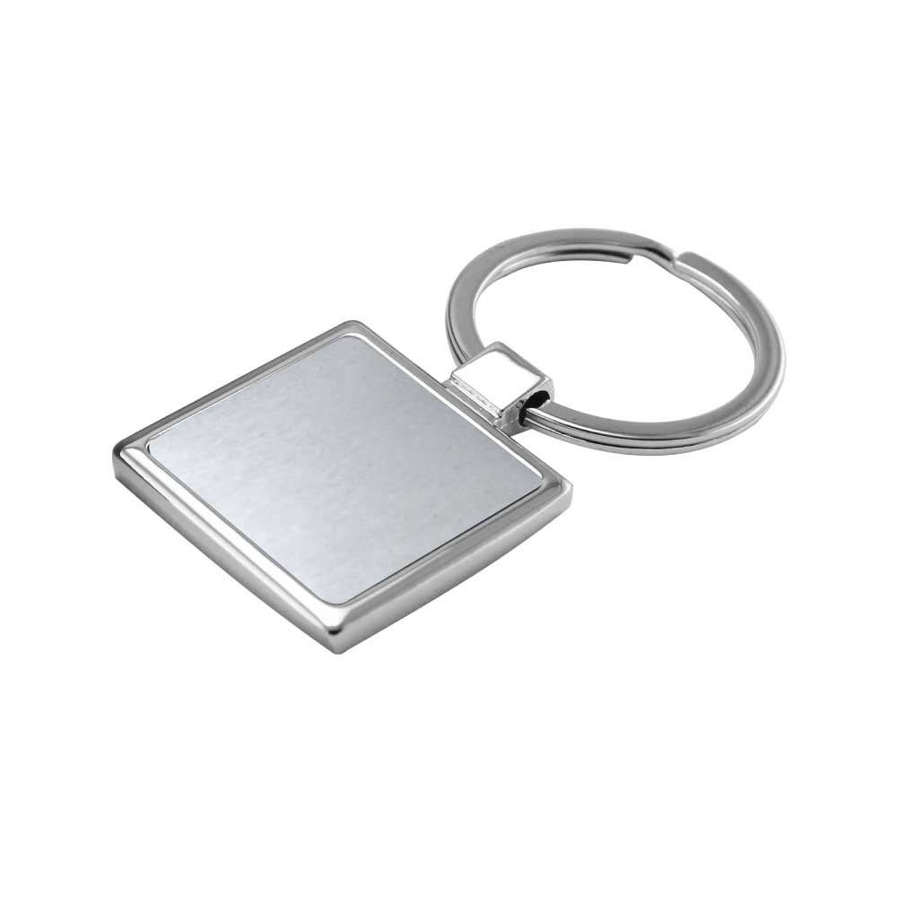 Square Metal Keychains 1