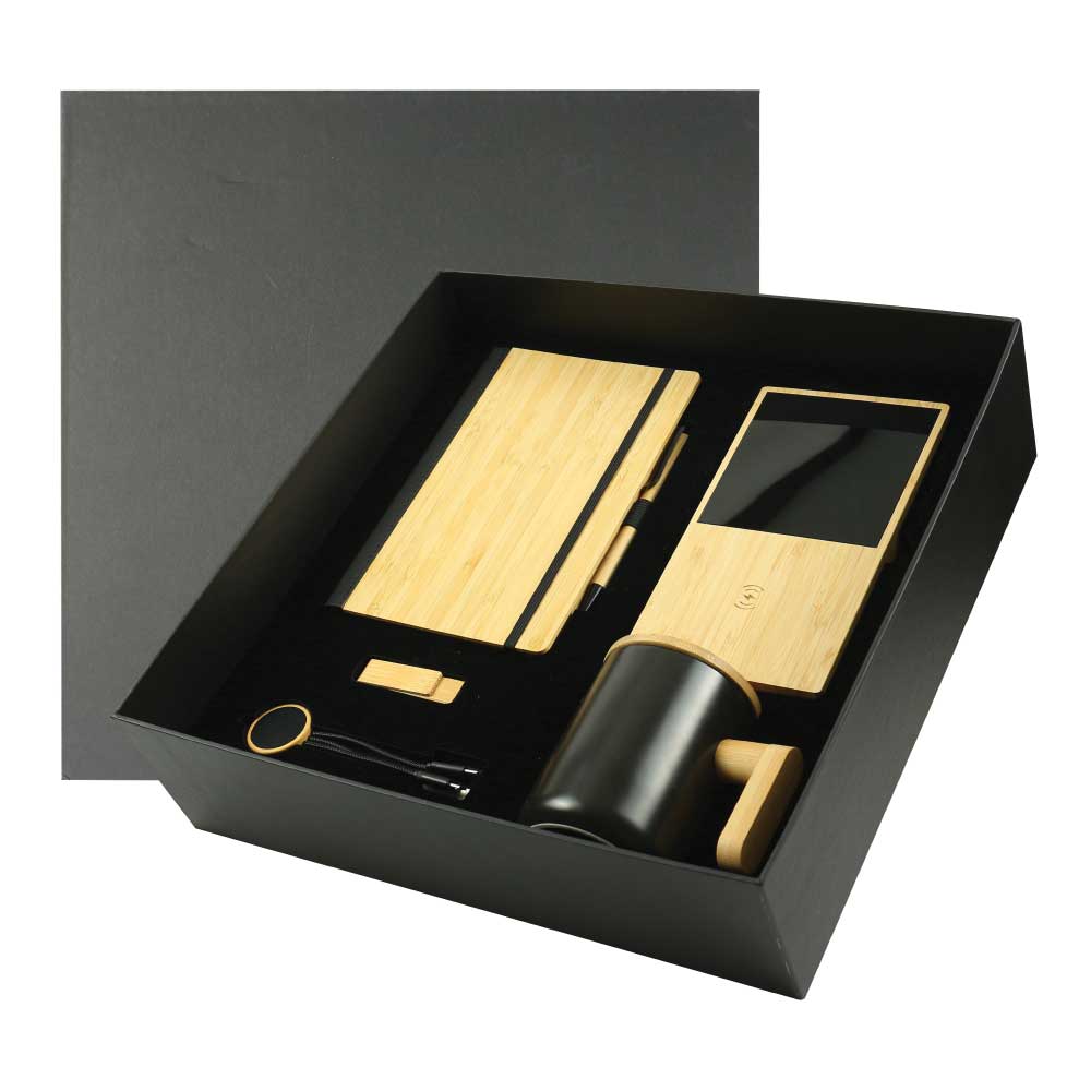 Promotional Gift Sets in a Black Cardboard Gift Box 4