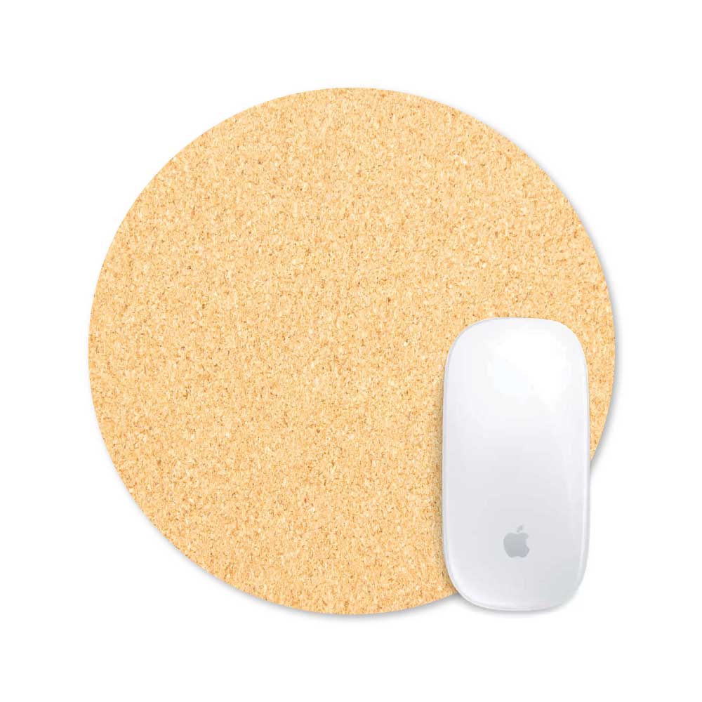 Cork Round Mouse Pad