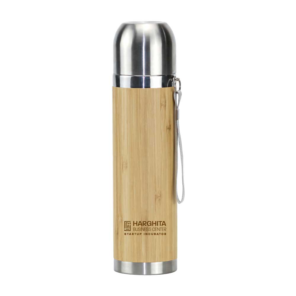 Promotional Bamboo Flask 2