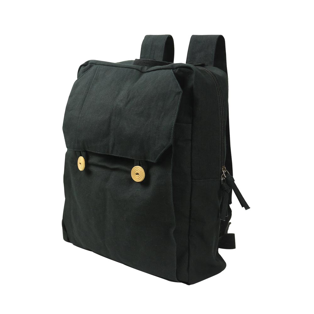 Cotton Backpacks with Zipper Closure 1