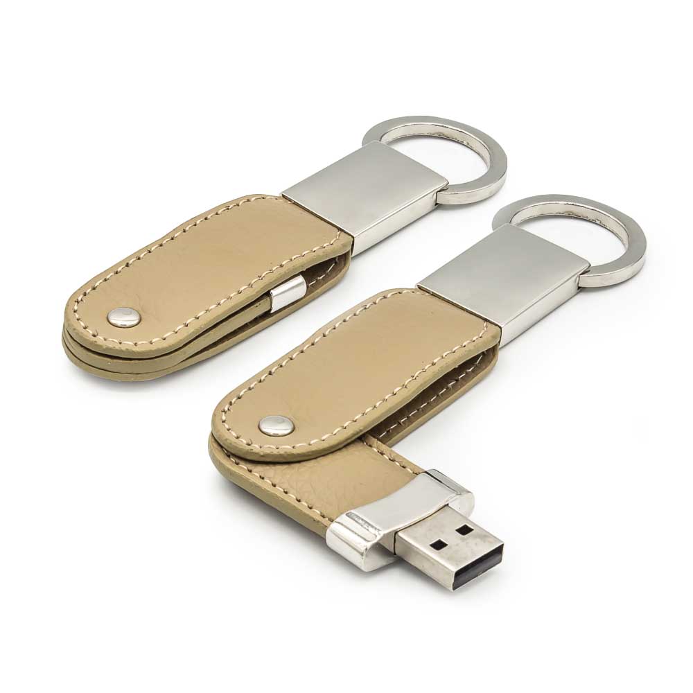 Leather Key Chain USB Flash 1