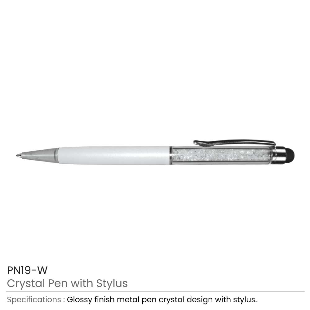 Crystal Pens with Stylus 4