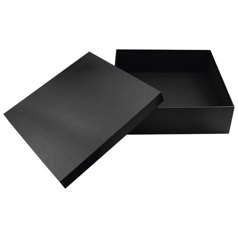 Black Plain Gift Box Size XXL Cardboard Material 2