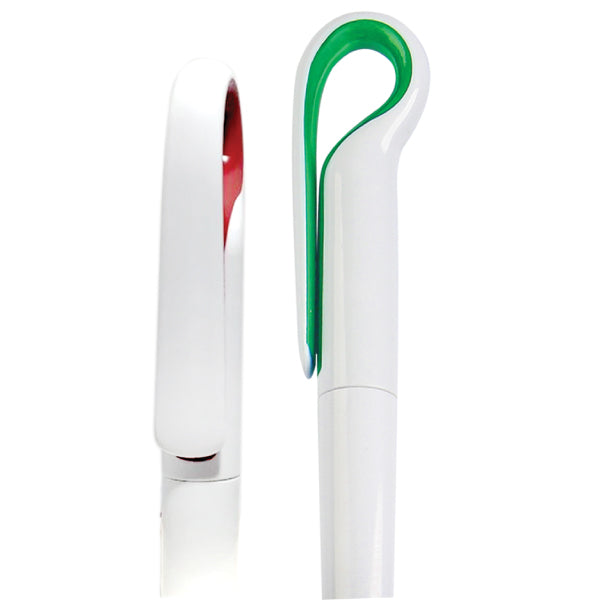 Curved Clip Ballpoint Pen 2