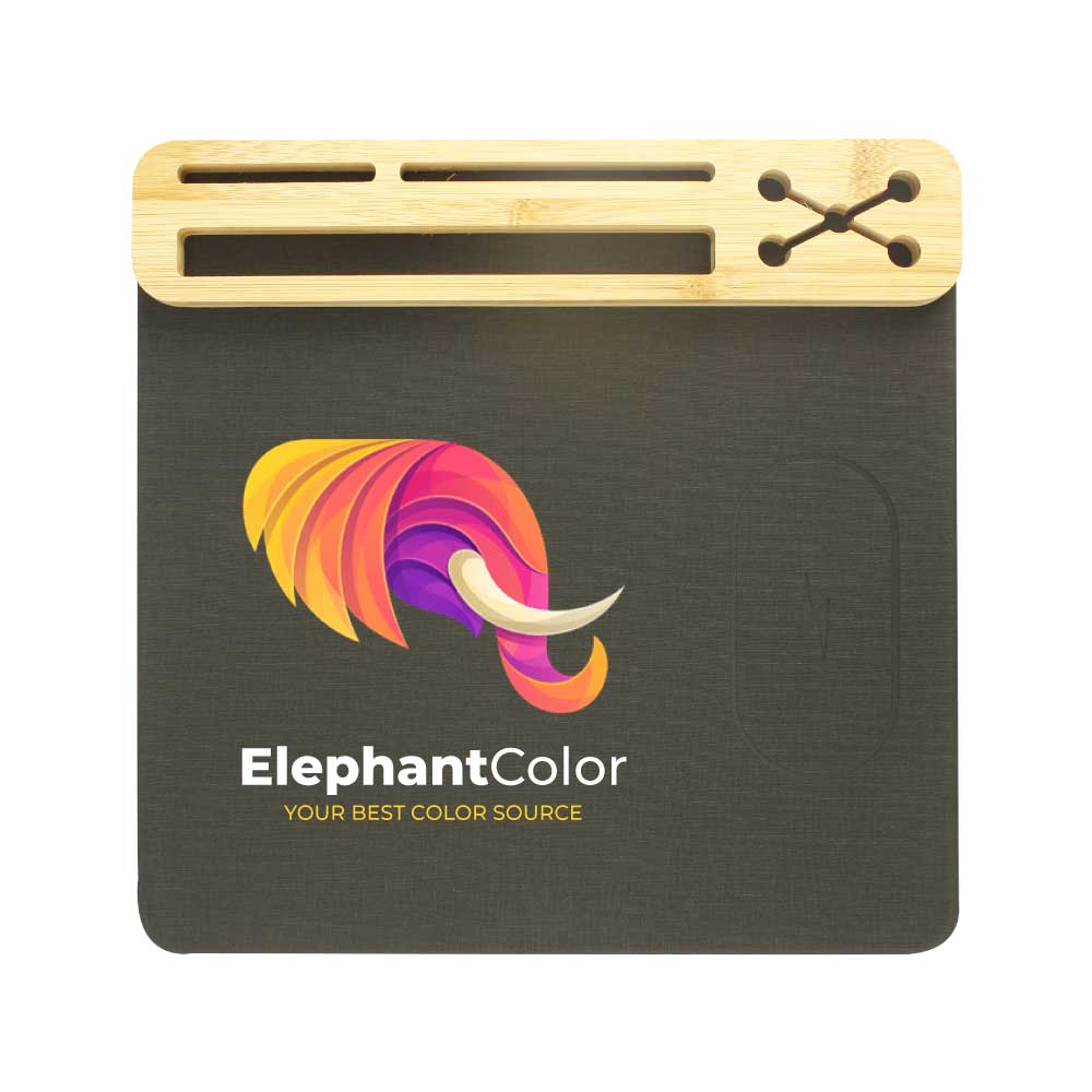 Multi-Function Mousepad, 15W Fast Wireless Charger & LED Logo 5