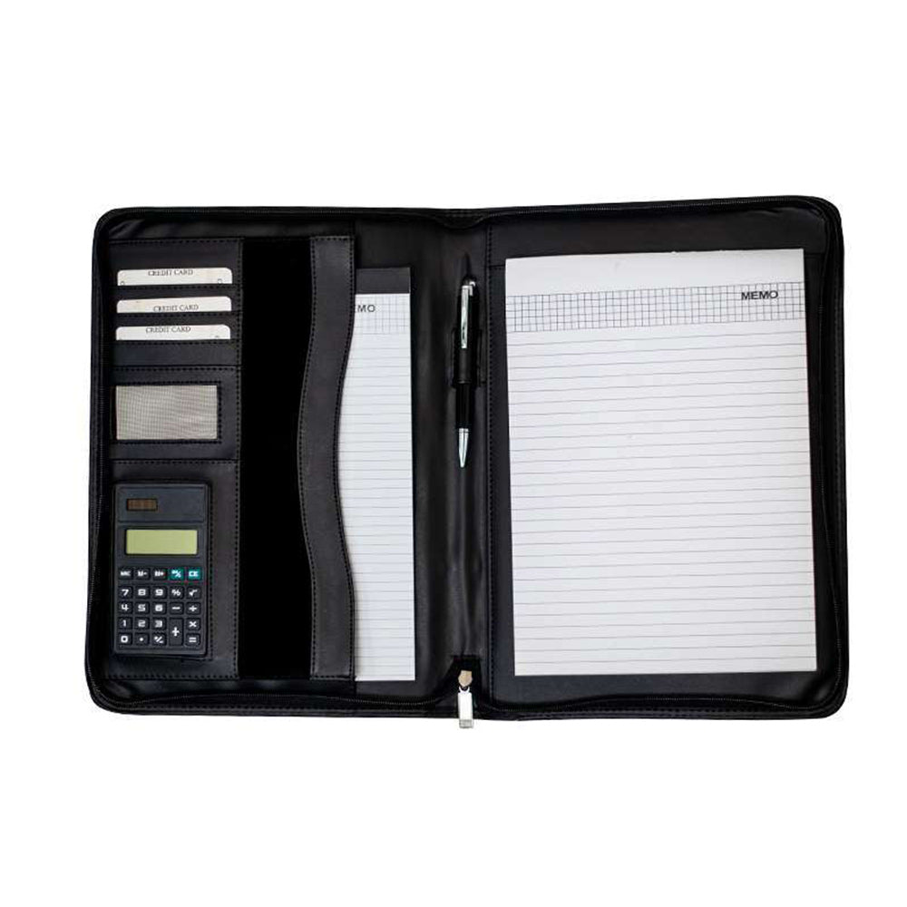A4 size office bag folder with notepad 2