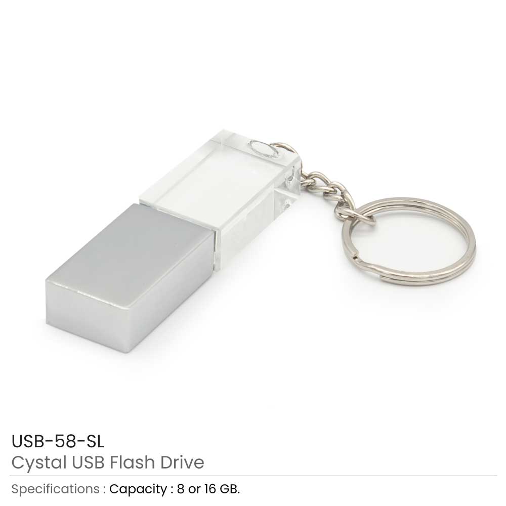 Crystal USB Flash Drives 4