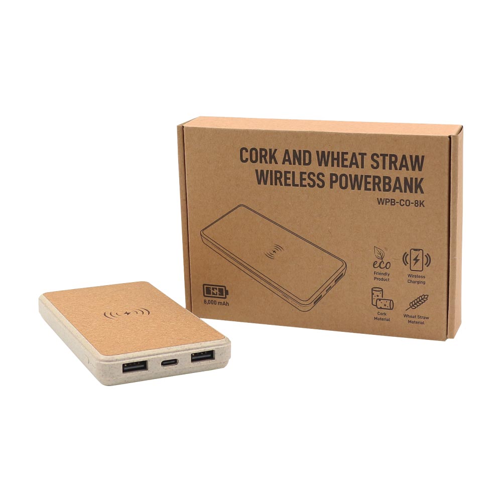 Wireless Powerbank 8000 mAh, Type C, 5W 4