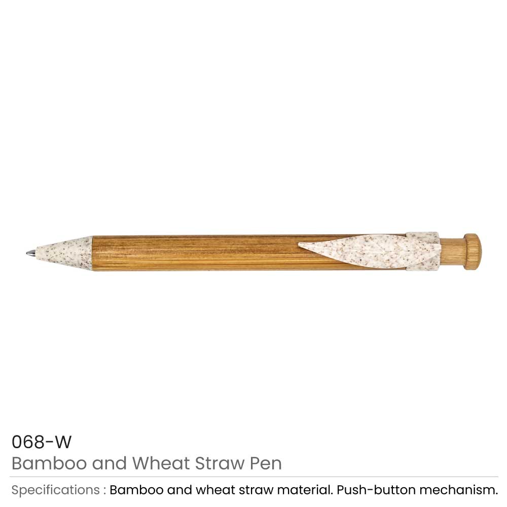 Bamboo and Wheat Straw Pens 3