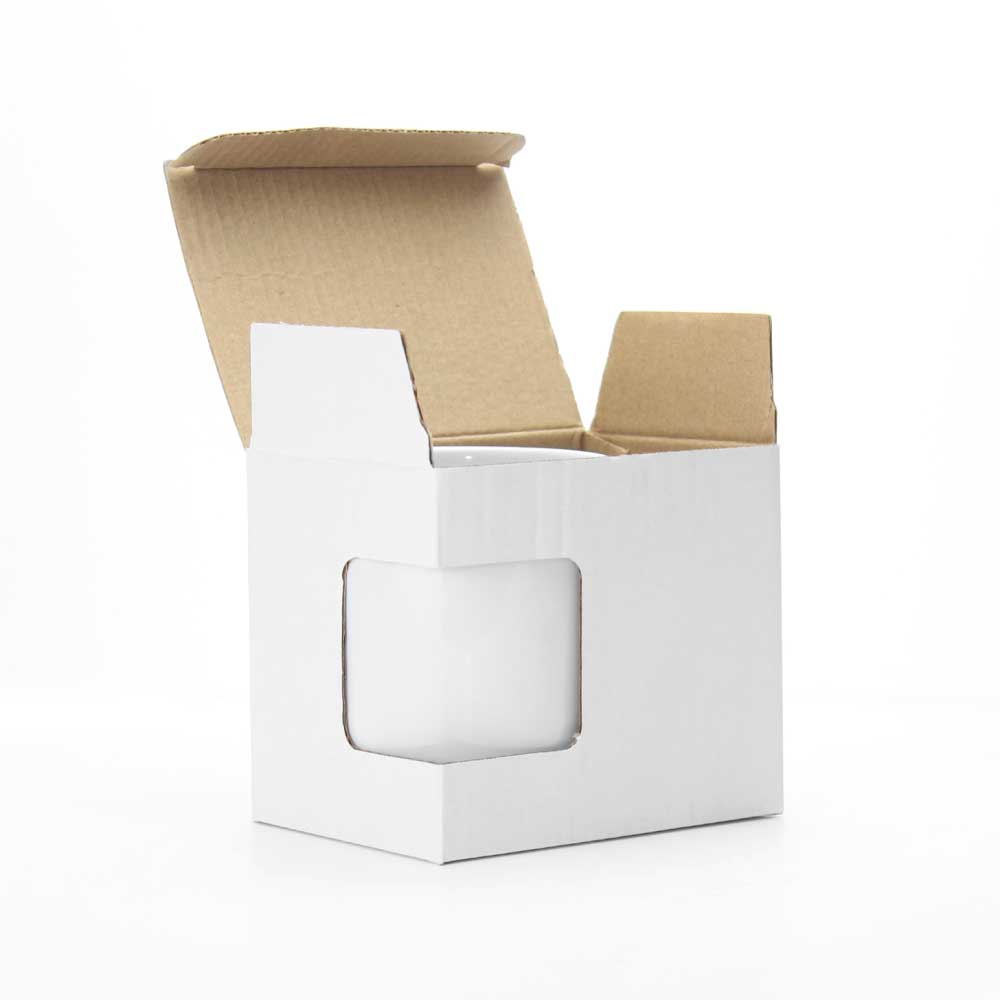 White Sublimation Ceramic Mugs with Box 11 oz 4